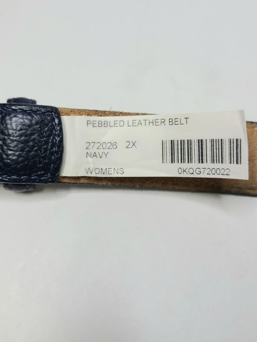 L.L. Bean Full Grain Genuine Leather Made in USA Vintage Belt